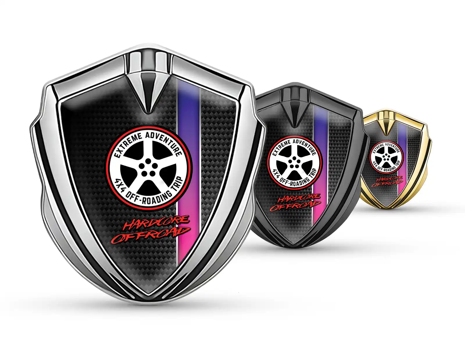 Custom Metal Emblems Customizable Force Design
